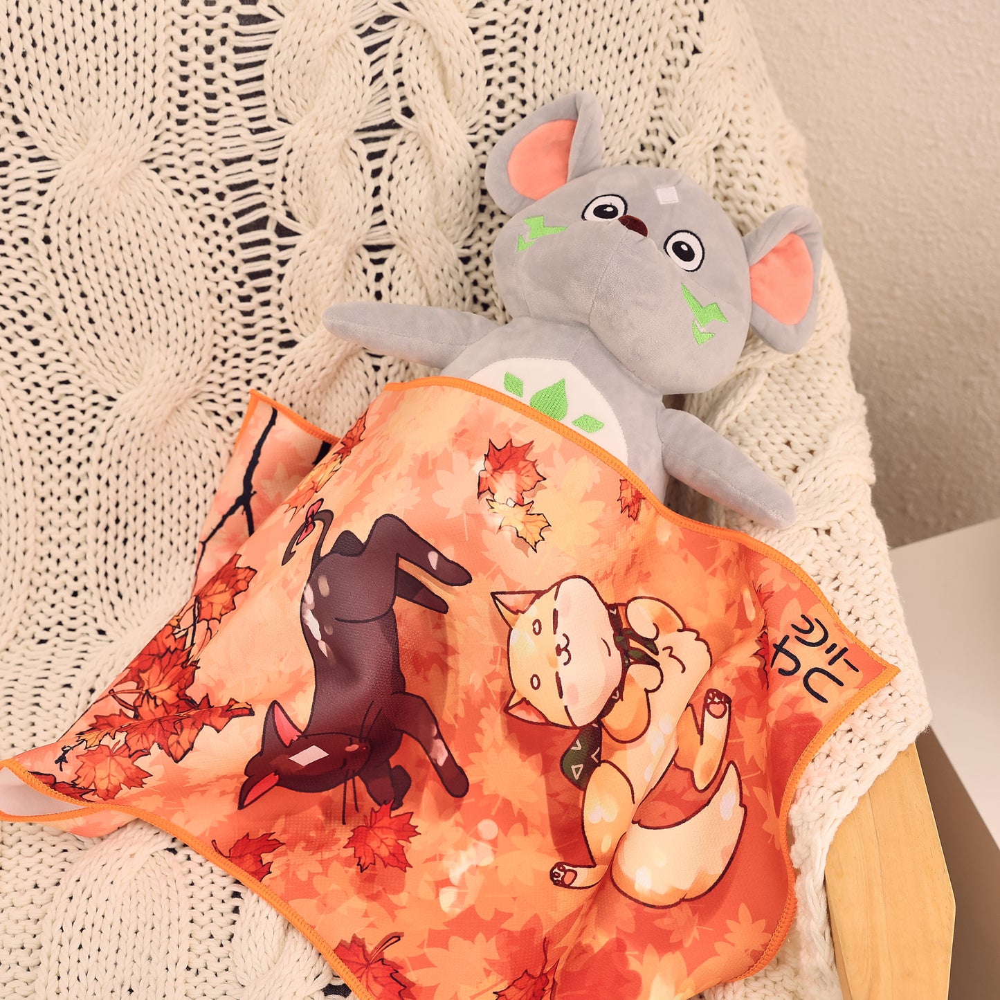 Koichi and Lila Towel