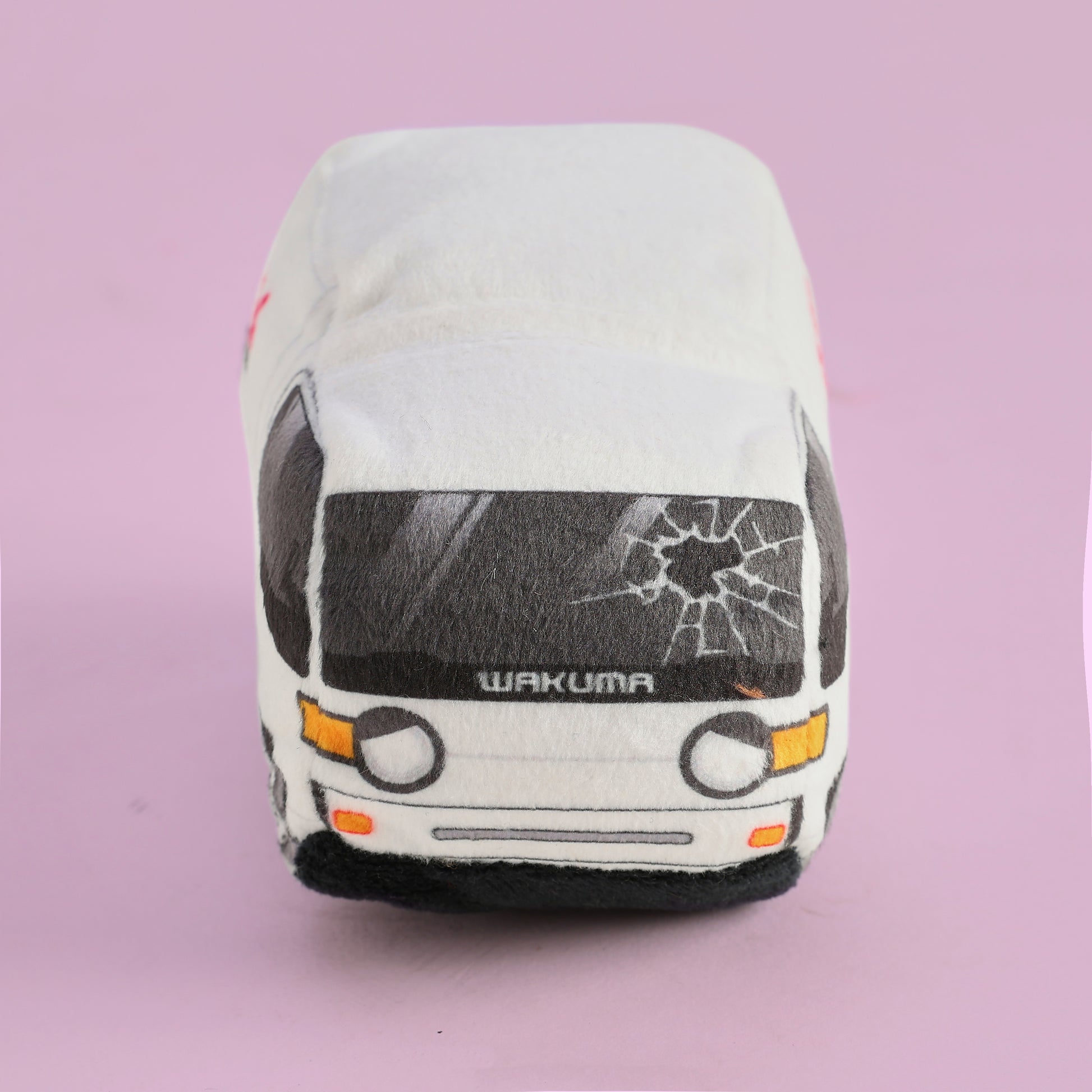  a small truck-kun plush keychain front view